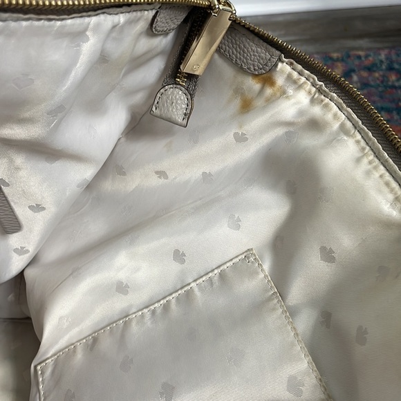 Kate Spade Orchid Street Maya Gray Shoulder Bag - Picture 15 of 16